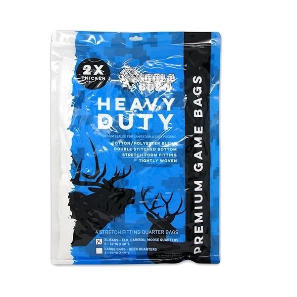 KOOLA BUCK Heavy Duty Premium Game Bags XL 4pk
