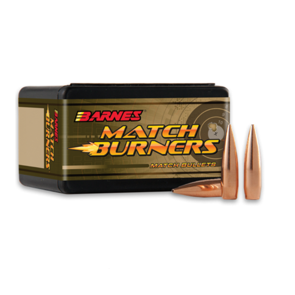 BARNES MATCH BURNERS 6.5mm .264 140gr BT 100ct