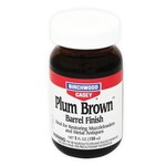 BIRCHWOOD CASEY Plum Brown Barrel Finish 5 oz. Bottle