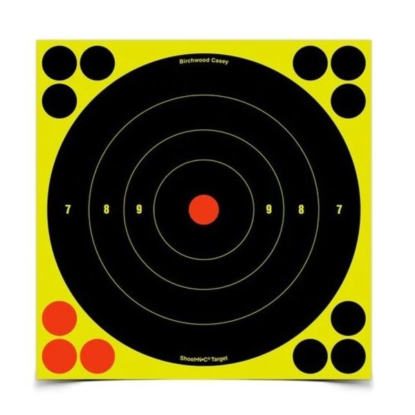 BIRCHWOOD CASEY Shoot-N-C 8" Bull's-Eye 6pk