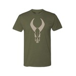 BADLANDS Skull T-Shirt Green