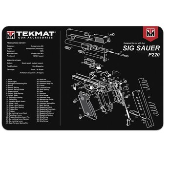 TEKMAT SIG SAUER P220 GUN CLEANING MAT