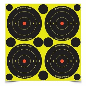 BIRCHWOOD CASEY Shoot-N-C 3" Bulls-Eye 60pk