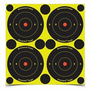 BIRCHWOOD CASEY SHOOT-N-C 3" BULLSEYE (240) 60PK