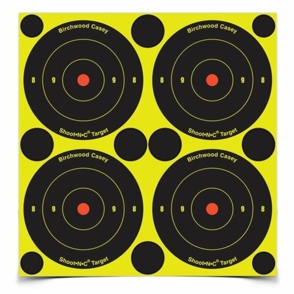 BIRCHWOOD CASEY Shoot-N-C 3" Bulls-Eye 60pk