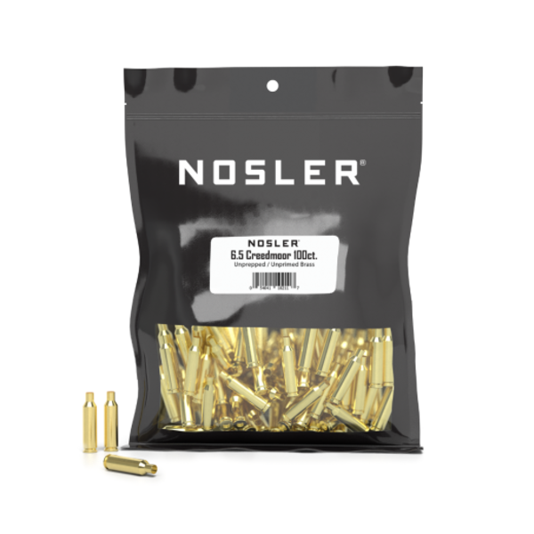 NOSLER PREMIUM UNPRIMED BRASS 100ct