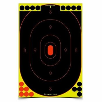 BIRCHWOOD CASEY Shoot-N-C 12 x 18 Silhouette 5 pk
