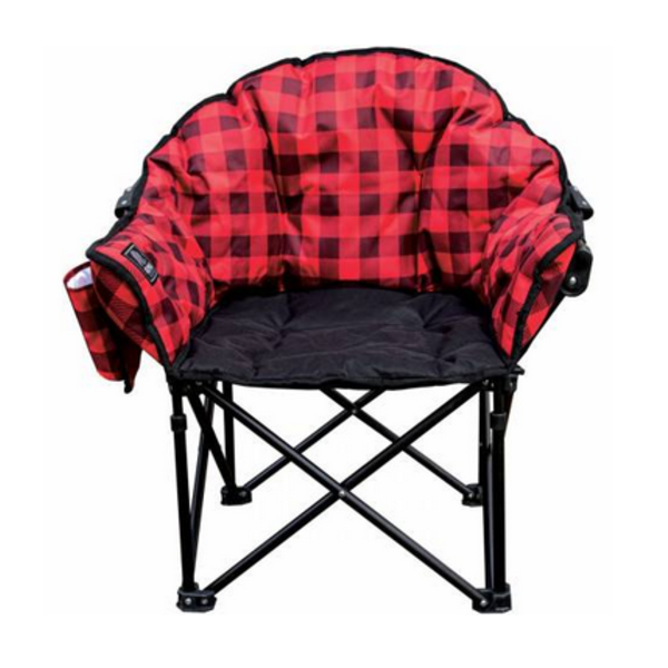 KUMA OUTDOOR GEAR LAZY BEAR JUNIOR CHAIR Red Plaid