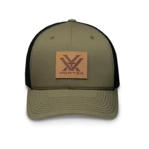 VORTEX Barneveld 608 Leather Patch Cap Loden