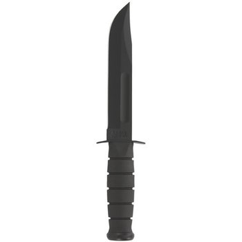 KA-BAR Full Size Straight w/Plastic MOLLE Sheath Black