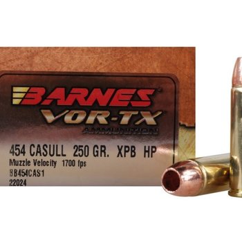 BARNES 454 CASULL 250gr XPB HP VOR-TX 20ct