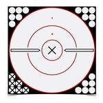 BIRCHWOOD CASEY Shoot-N-C 12" White / Black X Bull's-Eye 5pk