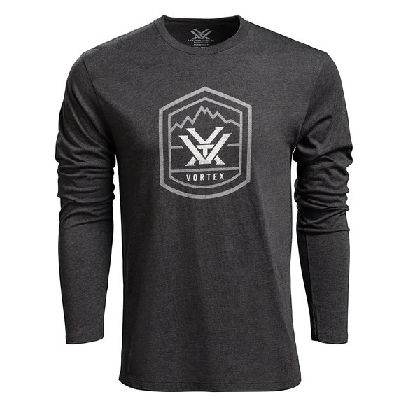 VORTEX LONG SLEEVE TOTAL ASCENT Charcoal Heather