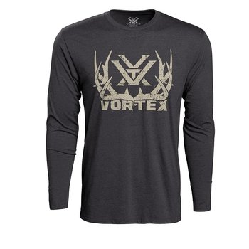 VORTEX LONG SLEEVE FULL TINE Charcoal