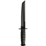 KA-BAR Tanto Half Serrated w/Plastic Sheath