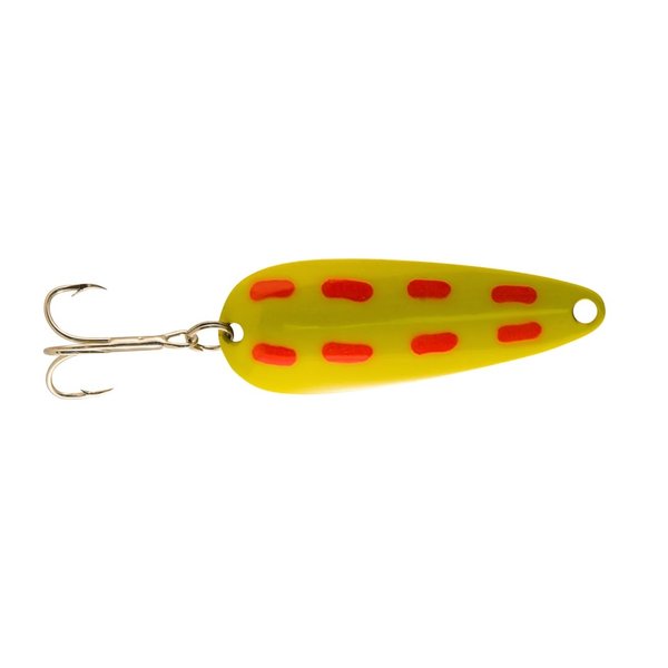 LEN THOMPSON ORIGINAL SERIES SPOON - Chartreuse/Hot Red