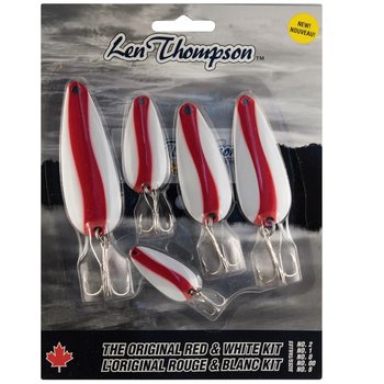 LEN THOMPSON Original Series Red/White Assorted Kit 5pk