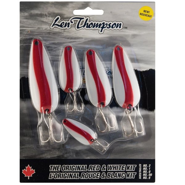 LEN THOMPSON ORIGINAL SERIES SPOON Red/White 5pc