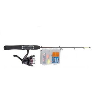 CELSIUS R2F PANFISH ICE ROD AND REEL COMBO w/KIT 26"
