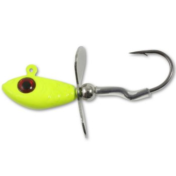 NORTHLAND WHISTLER PROPELLER JIG 1/4oz 2pk