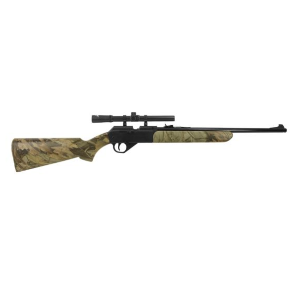 DAISY 2840 CARBINE PUMP CAMO 4x15 SCOPE 350 .177 FPS