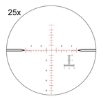 NIGHTFORCE ATACR 5-25x56mm F1 ZERO STOP .1Mil-Radian DIGILLUM PTL Mil-R C546