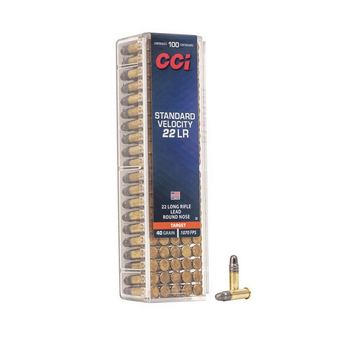 CCI 22 LR 40gr Lead RN Target Standard 100ct