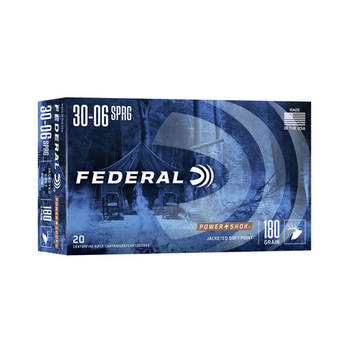 FEDERAL 30-06 Sprg 180gr Power-Shok JSP 20ct