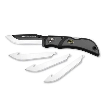 OUTDOOR EDGE 3.5" RazorLite EDC Replaceable Blade Knife Gray