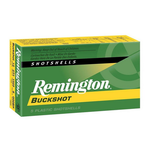 REMINGTON 12ga 2-3/4" 000 BUCK 8 PELLETS 5ct