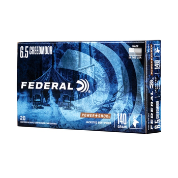 FEDERAL 6.5 Creedmoor 140gr Power-Shok JSP 20ct