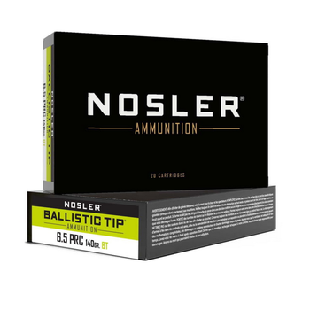 NOSLER 6.5 PRC 140gr BT 20ct