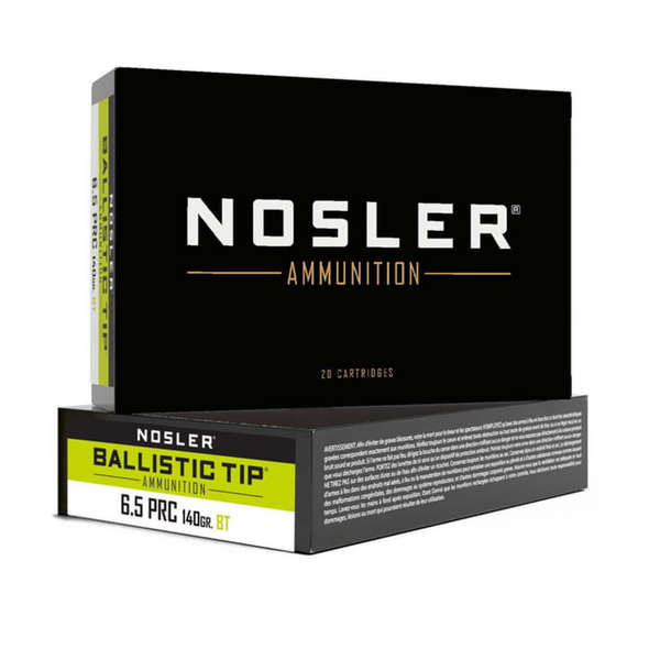 NOSLER 6.5 PRC 140gr Ballistic Tip 20ct