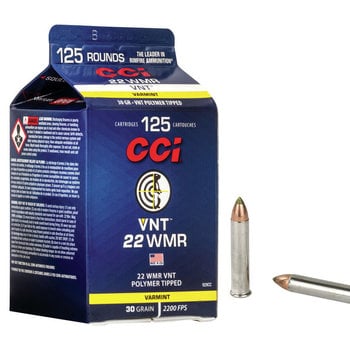 CCI 22 WMR 30gr VNT 125ct — Bartons Big Country