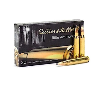 SELLIER & BELLOT 22-250 Rem 55gr SP 20ct