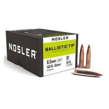 NOSLER 6.5mm 140gr BALLISTIC TIP 50ct