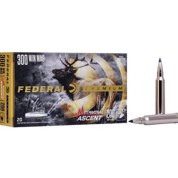 FEDERAL 300 WIN MAG 200gr TERMINAL ASCENT 20ct