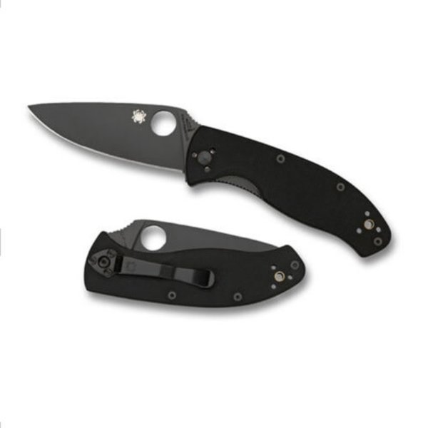 SPYDERCO Tenacious Plainedge Black Blade
