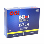 CCI 22 LR MINI MAG 36GR HP 300RD