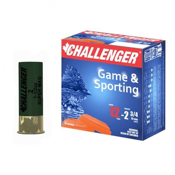 CHALLENGER 12ga 2-3/4" 1-1/4oz BB MAGNUM 25ct