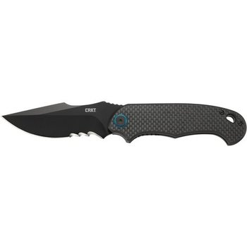 CRKT P.S.D. Black Serrated (Particle Seperation Device)