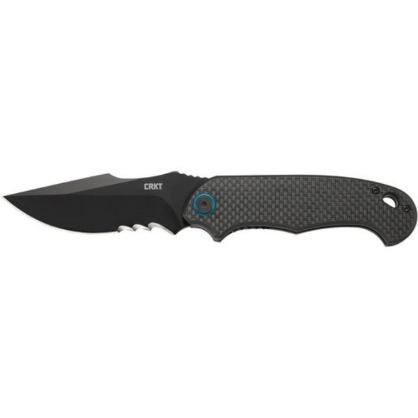 CRKT P.S.D. Black Serrated (Particle Seperation Device)
