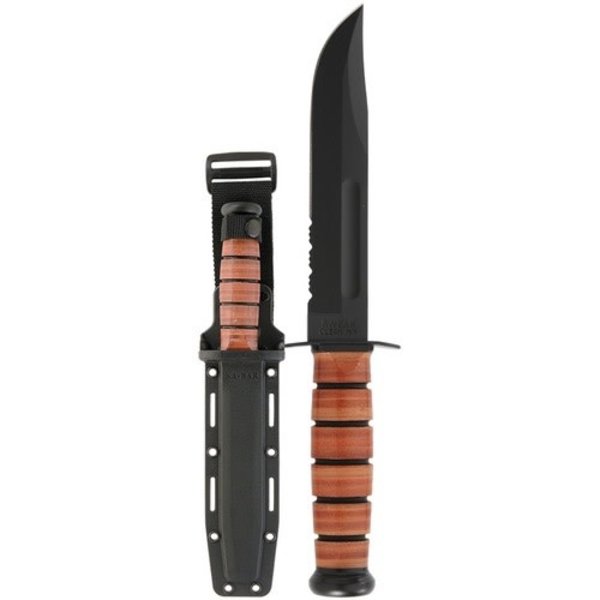 KA-BAR U.S Army Serrated w/Plastic Sheath
