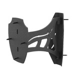 SKULL HOOKER Corner Shoulder Mount Black