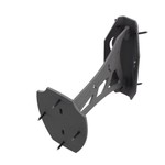 SKULL HOOKER Corner Shoulder Mount Black