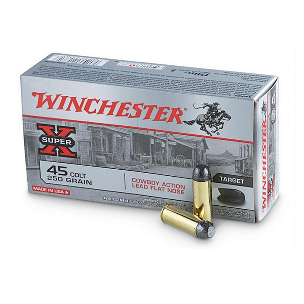 WINCHESTER 45 COLT 250gr COWBOY ACTION 50ct