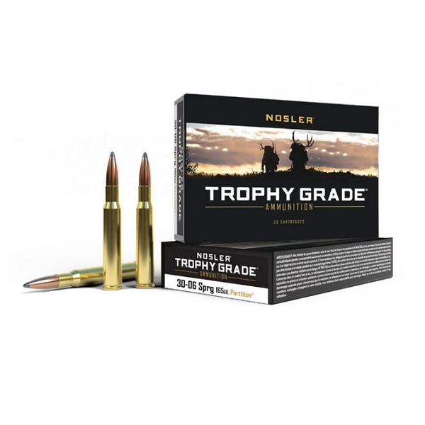 NOSLER 30-06 SPRG 165gr PARTITION TROPHY GRADE 20ct