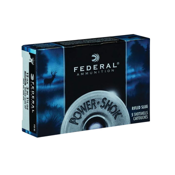 FEDERAL 12ga 3" 1-1/4oz SLUG MAG POWER SHOK 5ct