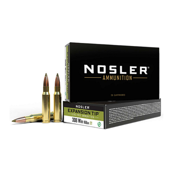 NOSLER 308 Win 168gr Expansion Tip SP 20ct