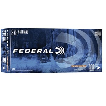 FEDERAL 375 H&H Mag 300gr Power-Shok JSP 20ct